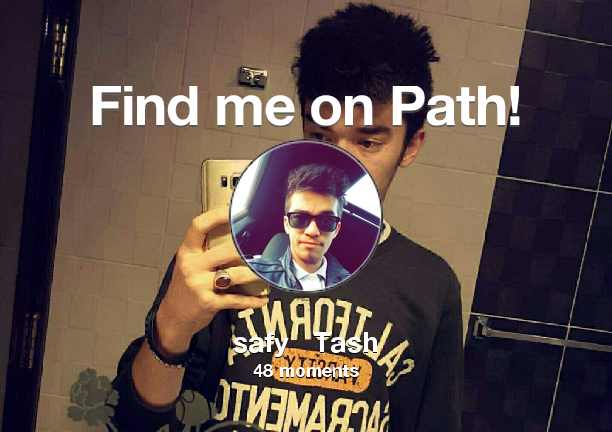 Safytash's tweet photo. Find me on #Path now! Go to https://t.co/MhDLm6O8Sc https://t.co/BSHrE7oEHQ