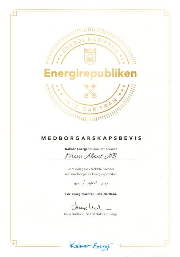 MoveAbout_Swe's tweet photo. Viktigt med ren el, därför laddar vi #förnyelsebart i våra #elbilspooler! #elbil #bilpool #energirepubliken #dELbil https://t.co/wpalgCdtER