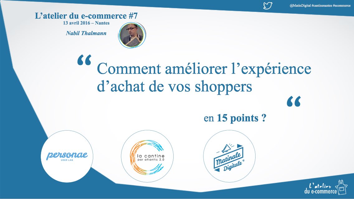 MatinDigital's tweet photo. Ce matin, on parle #userexperience #ux avec @nabilthalmann @personae_ulab @atlantic2 #AeC #cantinenantes https://t.co/nz4ihSEIn1