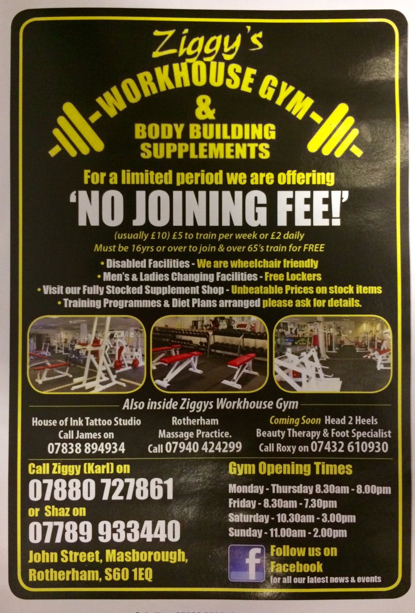 ZiggysGym's tweet photo. #rotherham #gym #protein #supplements #bestprices https://t.co/3OTiyh7Yb3