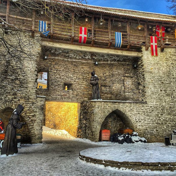 Фотография, передающая неповторимую атмосферу старого города!
#Estonia #Эстония #Tallinn #Таллинн #EstonianLife