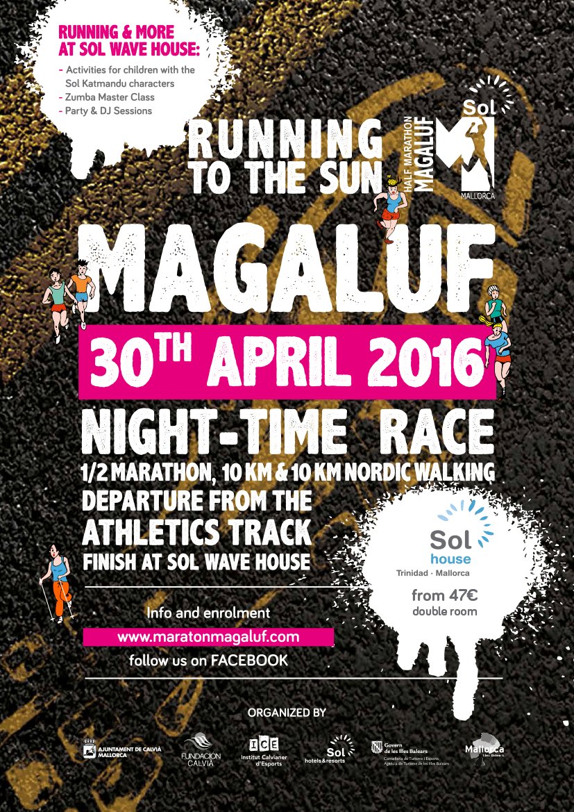 UKRunChat's tweet photo. win a place @SolMagaluf on the 30th April! bit of Spring Sunshine! #ukrunchat #getinvolved https://t.co/h3OtU9sGh8 https://t.co/xRqSzDjpF1