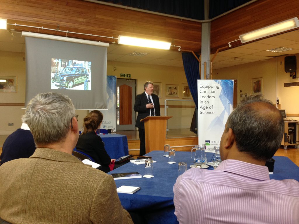 Rev Prof David Wilkinson explains to @ChristiScience workshop @StJohnsDurham  why he doesn't believe in the 'soul'