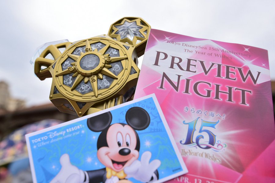 夜間貸切プレビュー Tds15周年 ザ イヤー オブ ウィッシュ プレビューナイト現地レポ Disney Colors Blog