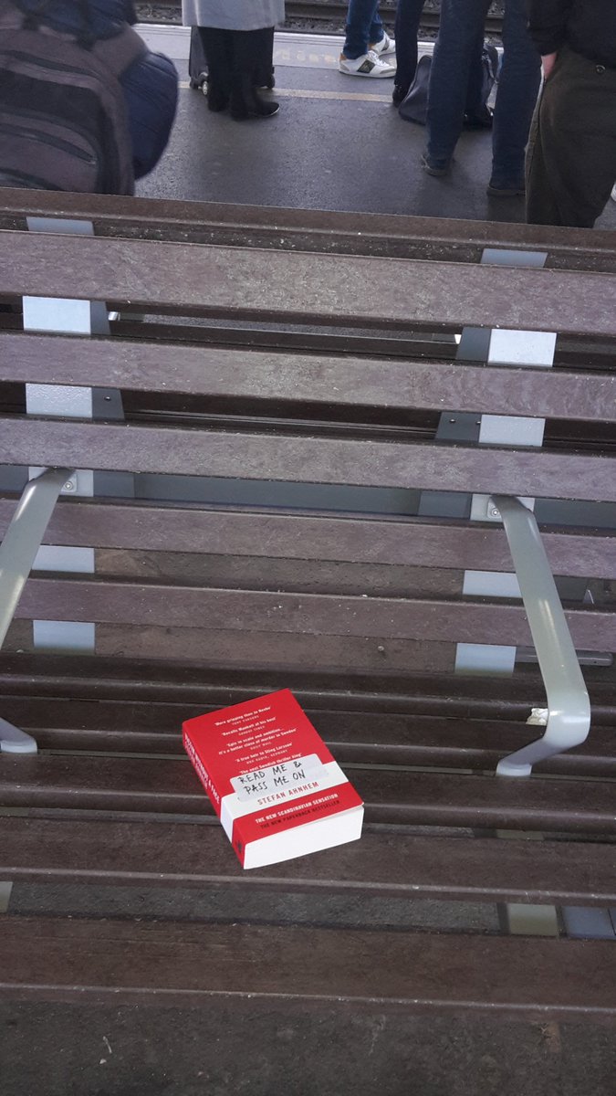 HoZ_Books's tweet photo. More book drops around London this week of @StefanAhnhem's #VWAF - pick your copy up at LBF stand 6E70 https://t.co/FbZJAtXamm