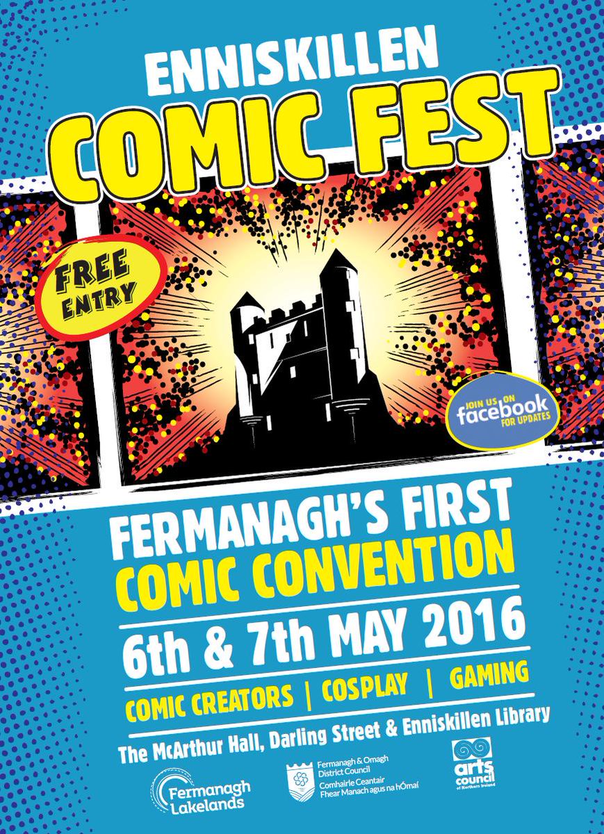 fermanaghlakes's tweet photo. Follow @EknComicFest for updates on the upcoming Festival 6-7 May 2016 https://t.co/zlN16okEcv https://t.co/a58LdE6SlQ