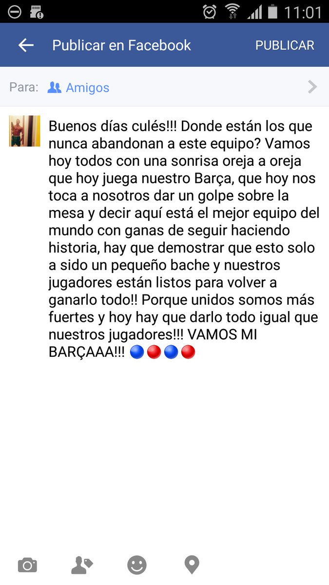 moibarriada's tweet photo. Vamos mi barça @mundodeportivo @cristobalsoria @losmanolostv https://t.co/fsBQlhBtH6