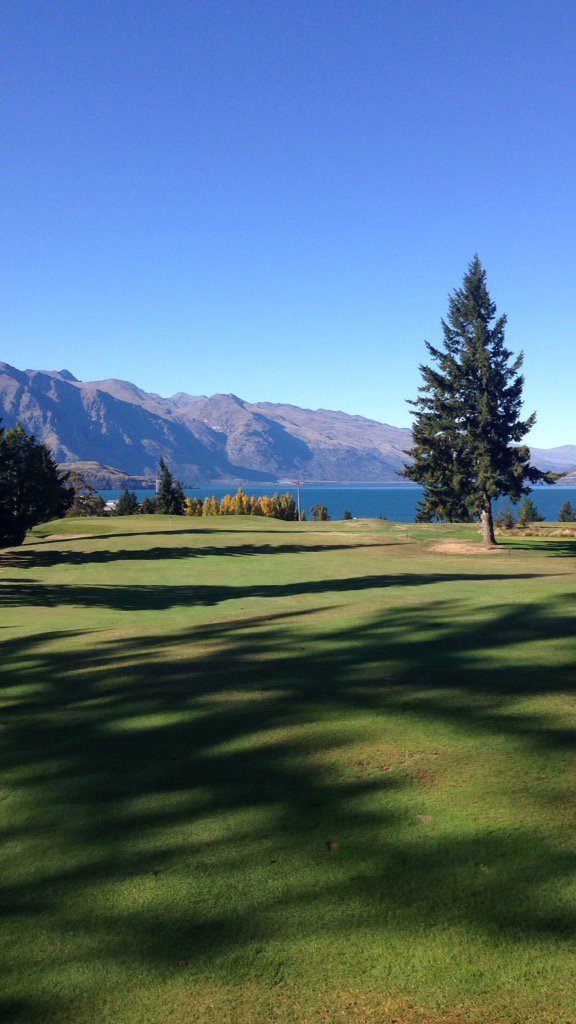 Great day <a href="/QTNGolf/">Queenstown Golf</a>