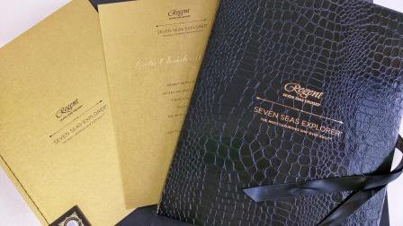 WOW! Now THAT'S how you do an invite! Thank you <a href="/regentcruises/">Regent Seven Seas Cruises</a> #cruise #luxury #travel