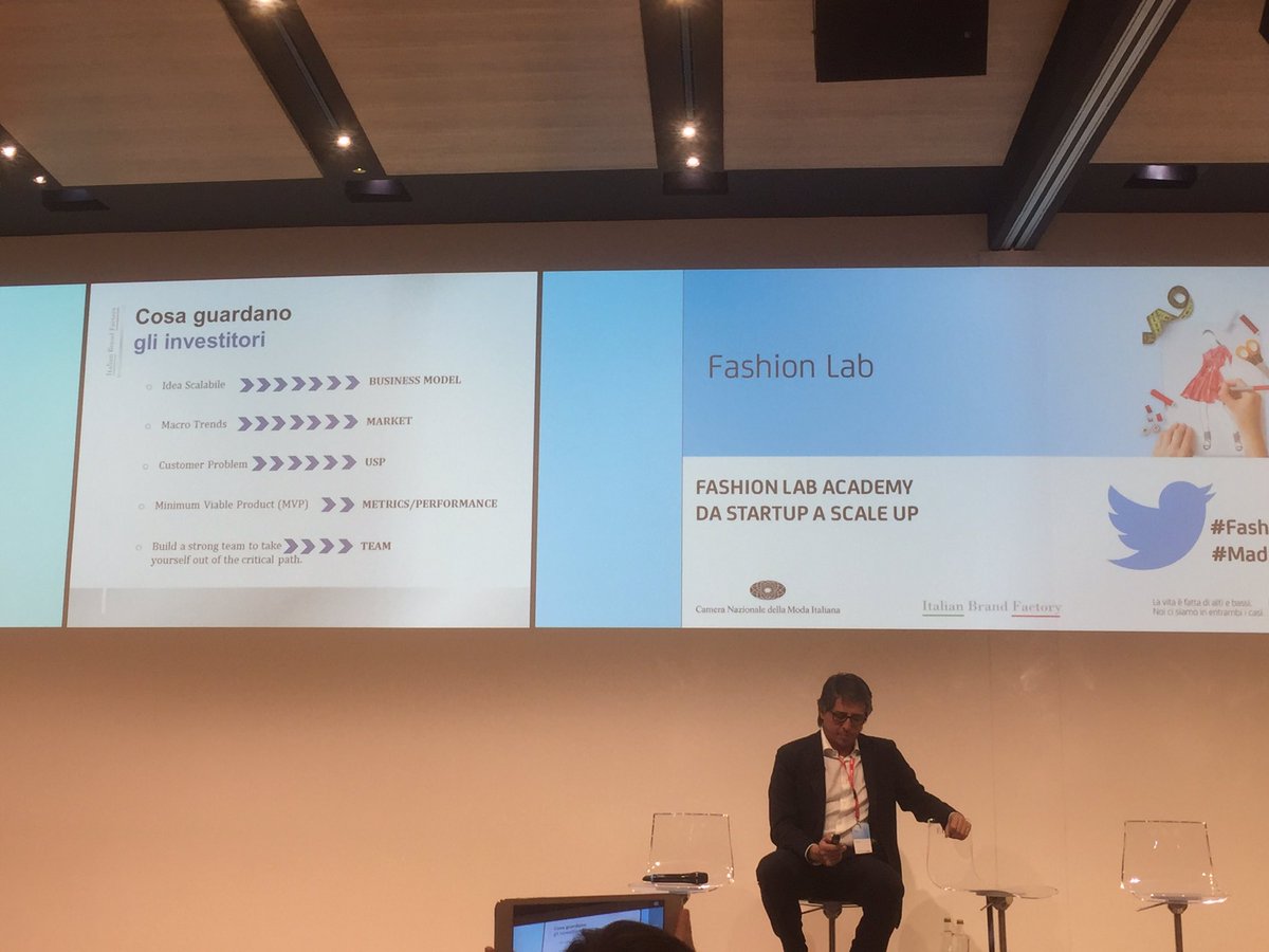 GiusyStanziola's tweet photo. Cosa guardano gli #investors???#tips #FashionLab #madeinitaly #ItalianBrandFactory #UniCredit #emergingdesigner https://t.co/lSuO7TiqJa