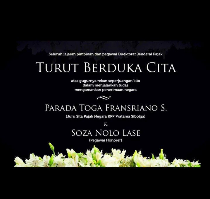 kp_djp's tweet photo. #RIP #PahlawanFiskal https://t.co/KTgRxcbkVt