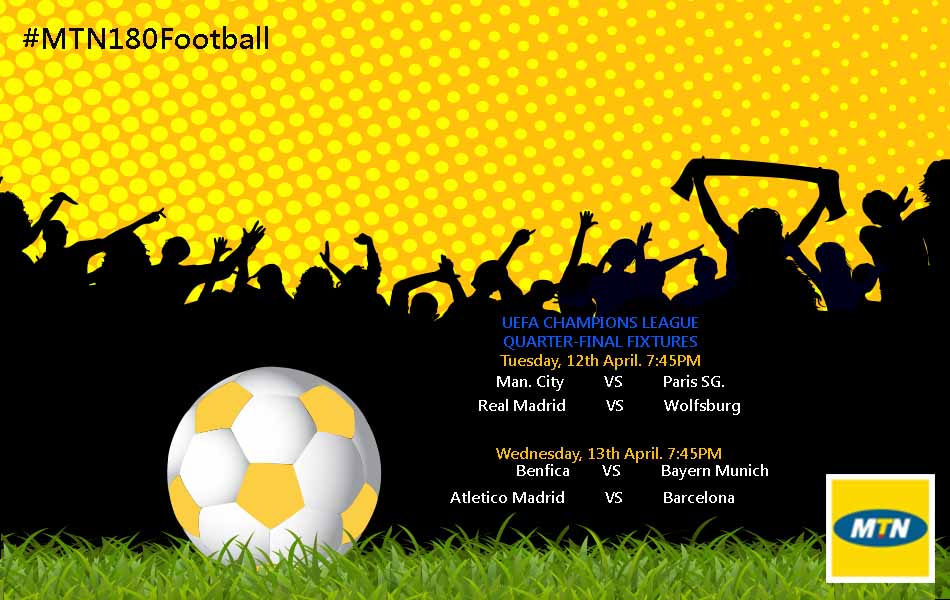 MTN180's tweet photo. Now for today's matches!
Remember to use the hashtag #Talk2MTN180 in your prediction and ensure you follow @MTN180 https://t.co/yNZSuhJVbb