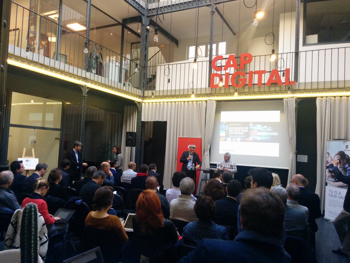 logmatic's tweet image. Excited to be a part of the #BigData and #Media event @Cap_Digital bit.ly/bigdata-capdig…