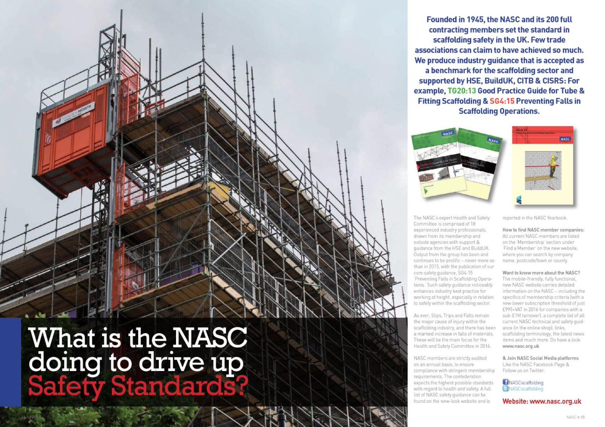 NASCscaffolding's tweet photo. #Construction #accident stats continue to fall with our 200 #scaffolding member companies: https://t.co/xaclPZleyV https://t.co/eOukShHvfm