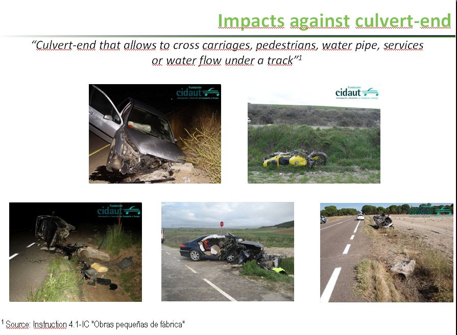 AquMol's tweet photo. Visit 1st Road Safety Congress @ERIC_2K16 (with @ERFbrussels) to know problem run-off accidents against culvert ends https://t.co/4lUTI3Uz9Q