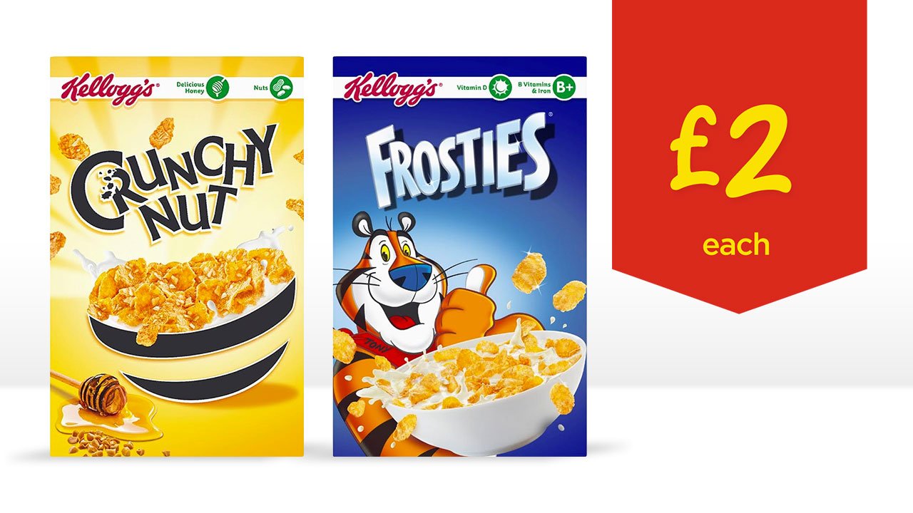 Asda on Twitter "We've rolled back the price of Kellogg's cereal! Pick up a box for just £2