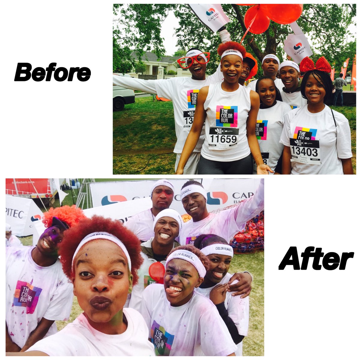 AyandaMVP's tweet image. Want to win double tickets for #ColorRunSoweto this Sunday? Let me know the ONE STEP you took to #CapitecLiveBetter