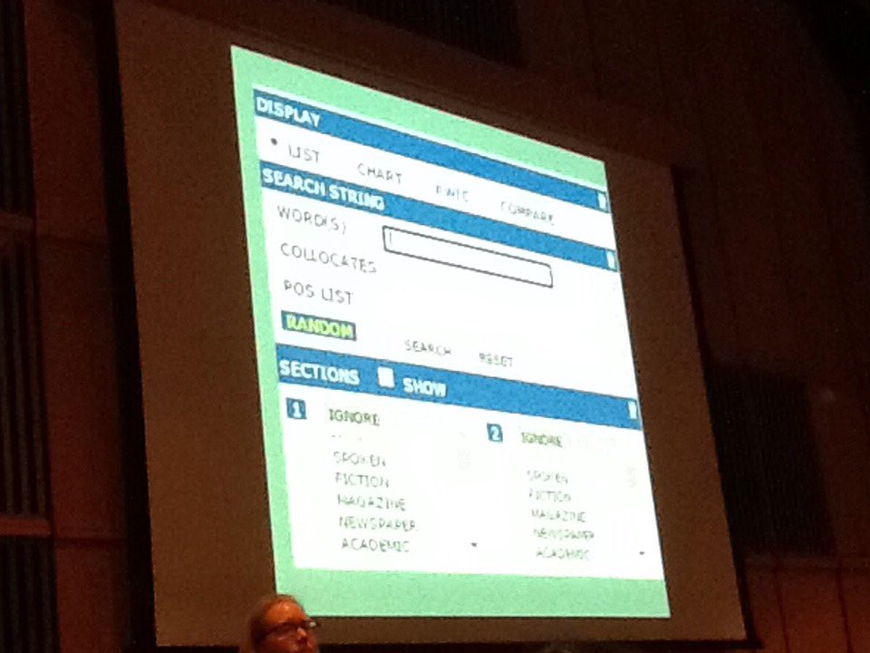 #iatefl Jennie Wright This is the search for COCA. It's vey intuitive. Put a key word in the box https://t.co/8YcJPuSaxh