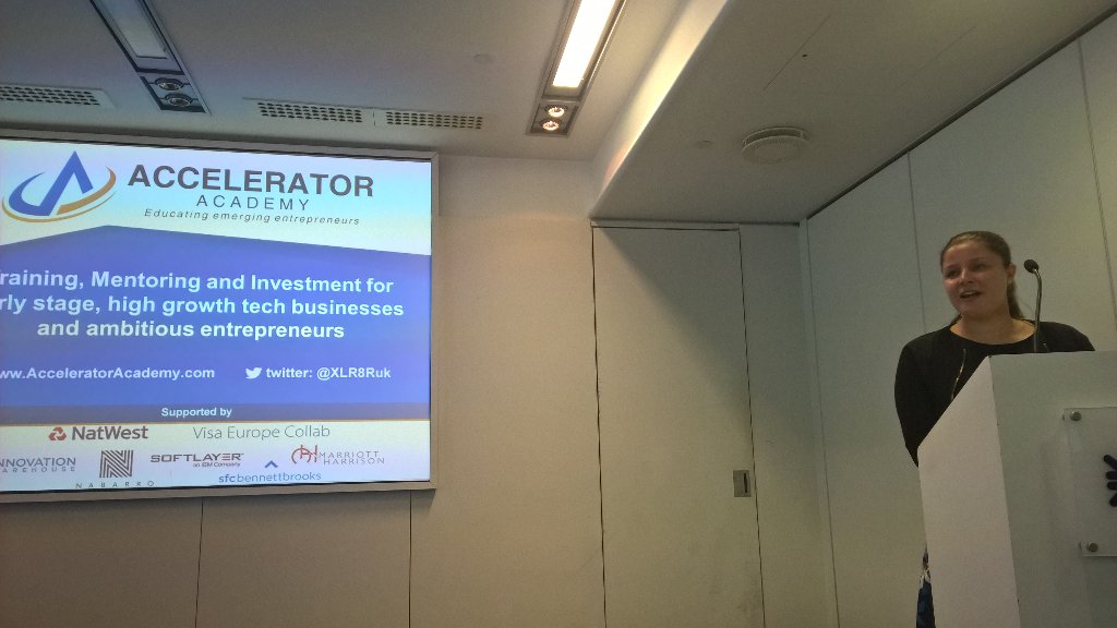 ianmerricks1's tweet photo. Here's programme manager @katielewis66 introducing #Semester13 to a room full of #investors https://t.co/VolvViKhZv