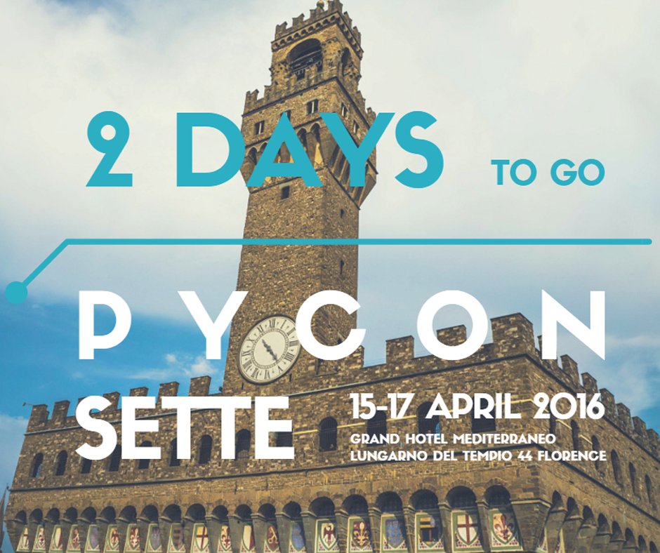 DjangoVillage's tweet photo. Djangonauts, don't worry, just two days and we'll meet at #PyConSette! https://t.co/ghhdAHRjDr