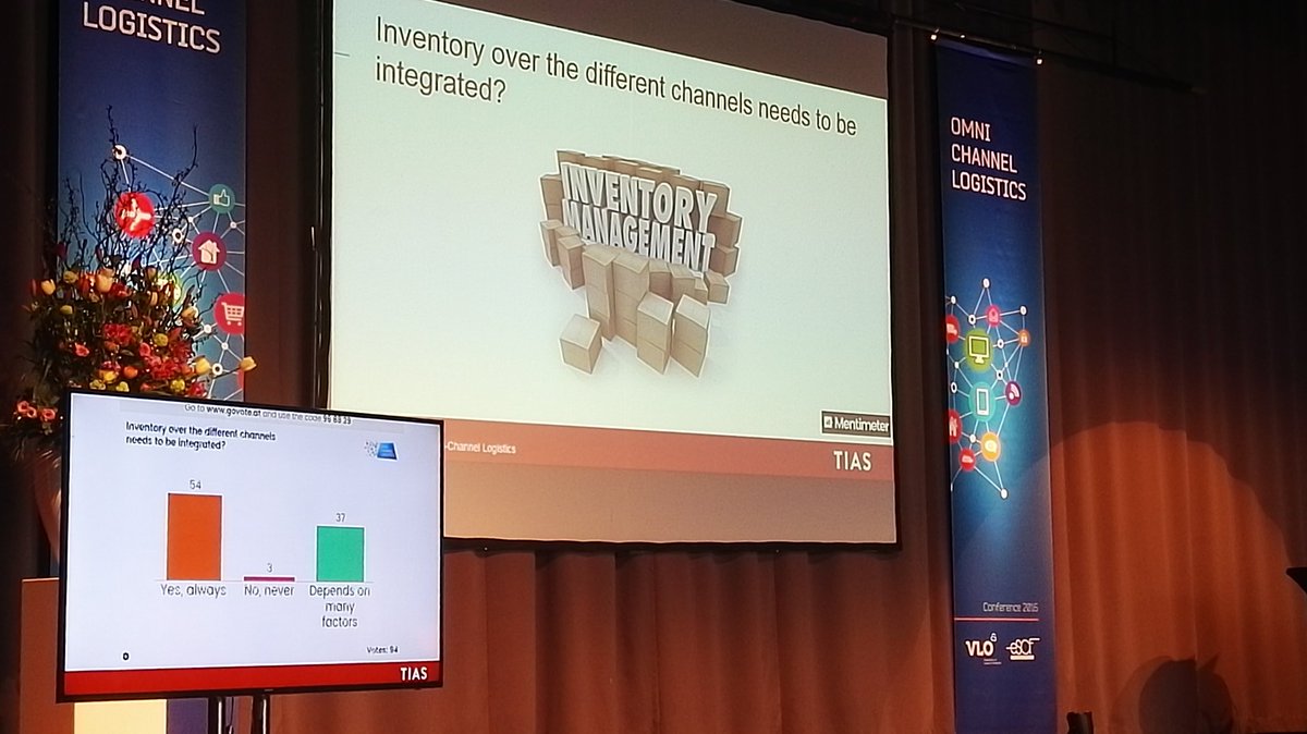 TomVlassak's tweet photo. Inventory needs to be integrated according to most of the audice, but depends on many factors #oclconference https://t.co/bkYCozco7k