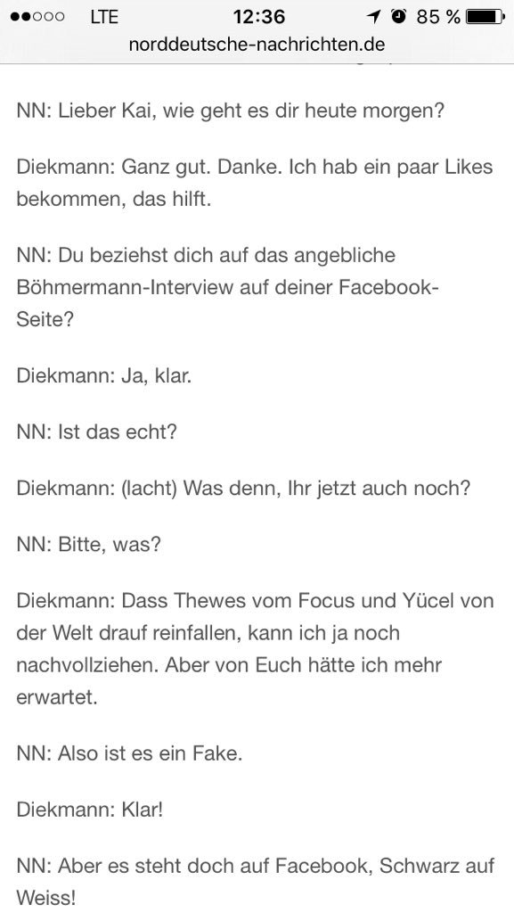 NordRedaktion's tweet image. @KaiDiekmann über #fakeinterview mit #Boehmermann norddeutsche-nachrichten.de/kai-diekmann-i… @Besser_Deniz @F_Thewes #Diekmann #Erdogan