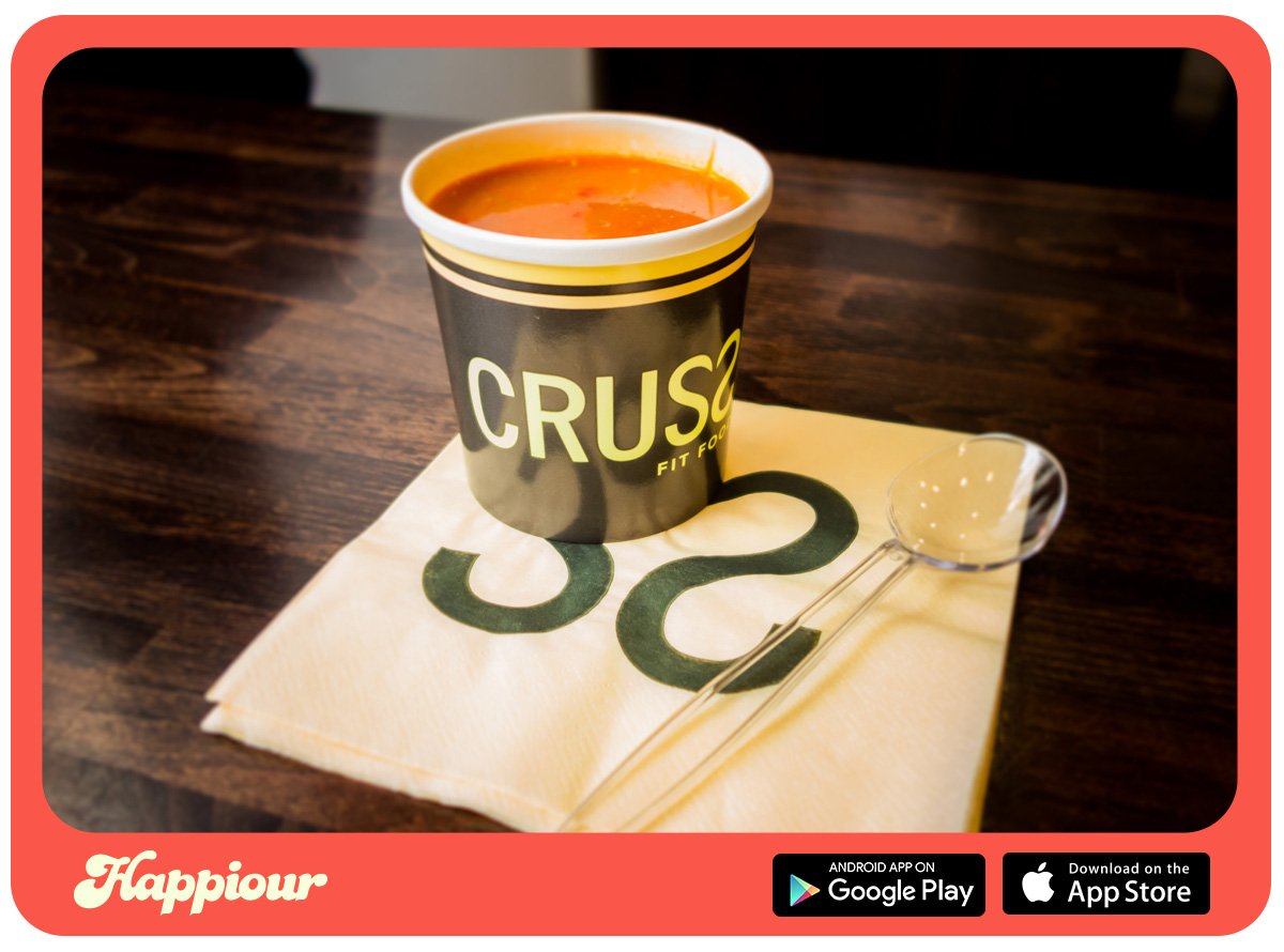 happiour's tweet photo. Did someone say FREE LUNCH? 🍽 🌶 🍲 => @CrusshJuiceBars #London #FlashHour => https://t.co/IsuzbgadFW 👍 https://t.co/s0kuYVfnu7