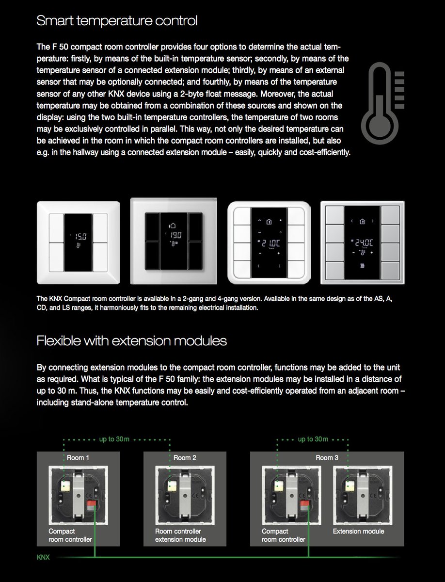 JUNGLONDON's tweet photo. https://t.co/EEaLrjq3iG #SmartTemperatureControl #KNX #RoomController #PushButton #Sensors #HomeAutomation #jung https://t.co/teRj3W2pLC