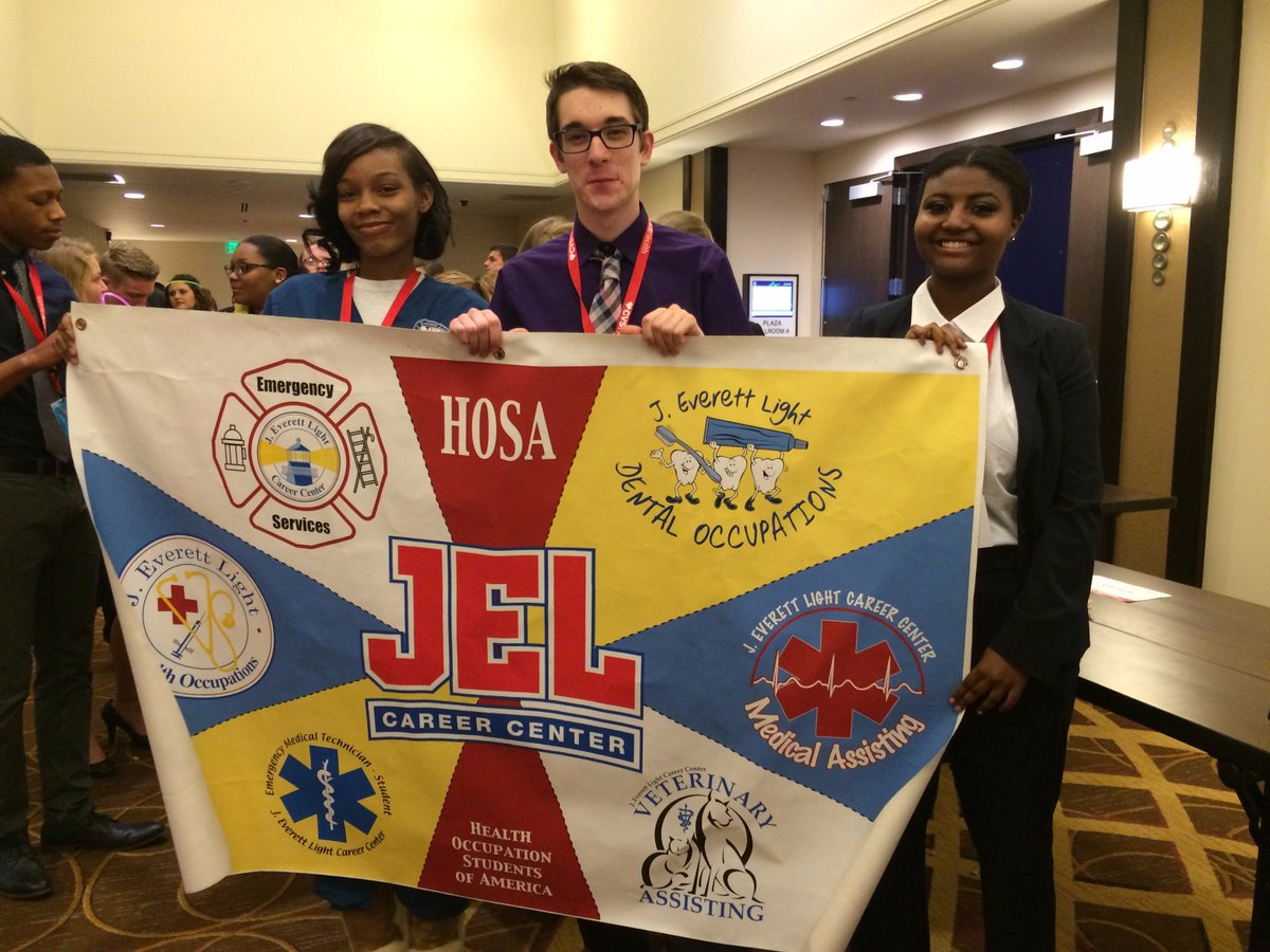 JELCC's tweet photo. JELCC is proud of our #HOSA State Leadership Conference participants! Go Team! #IamCTEindiana @Director_JELCC https://t.co/2lpGjnMWmT