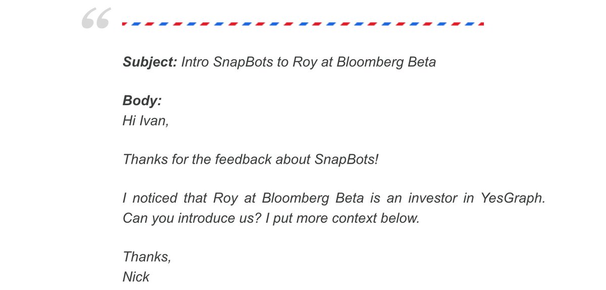 YesGraph's tweet image. How to Get an Email Intro
blog.yesgraph.com/how-to-email-i…

[complete with templates]