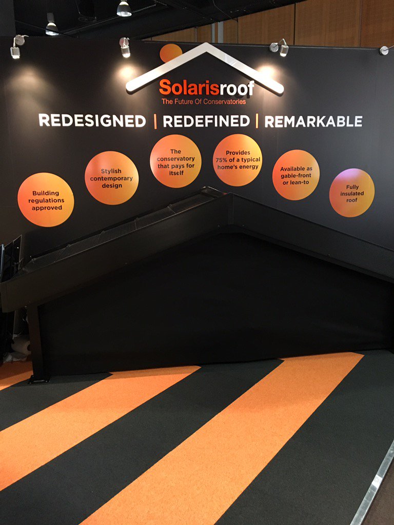 solarisroof's tweet photo. Day 2 done an another very busy day lots of people want this product ! https://t.co/apC6IahmJC