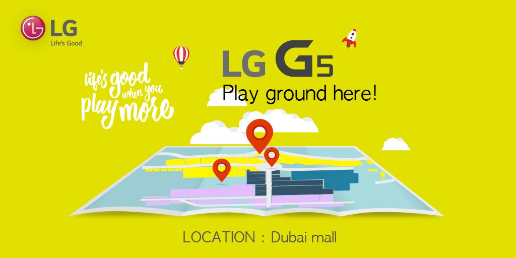 LGGulf's tweet photo. !ترقبوا ال جي ٥ في متجرنا في دبي مول يوم ١٥ أبريل. هناك مفاجأة لزوارنا
#LGG5Play: https://t.co/Q8K8YoYYOR https://t.co/NLvS9NqWT1