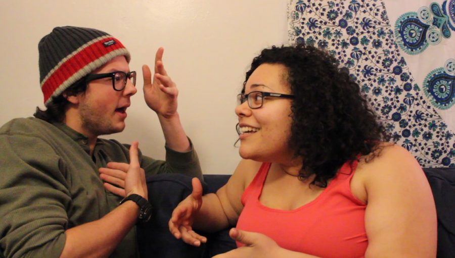 AmherstWire's tweet photo. Tiffany discovers a house romance in #TheHelpHouse episode 3. https://t.co/HMSpZWLymX https://t.co/omGatNAqYK