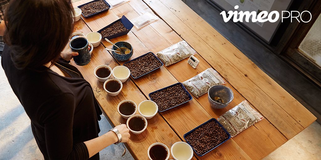 Vimeo's tweet photo. Your coffee. Your videos. Whatever your business, host videos with the power of Vimeo PRO https://t.co/JFl2IMvo9p https://t.co/nAwyl5tt2e