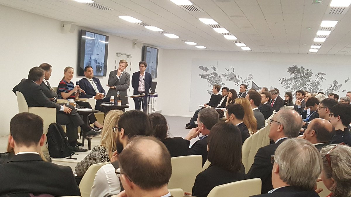 Panel discussion w @RebeccaBPearce, @PaulScallia, <a href="/LoisMoulas/">Lois Moulas</a>, Herve Moal <a href="/nilskok/">Nils Kok</a>, Philippe Depoux in Paris