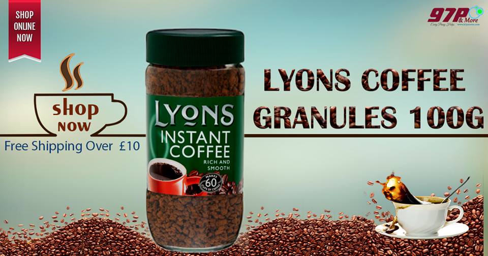 aliasnano123's tweet photo. Order Lyons Coffee Granules 100g Only at #97pstores
Shop Now: https://t.co/2lYT3bN4q4 https://t.co/zrbwzQdfo1