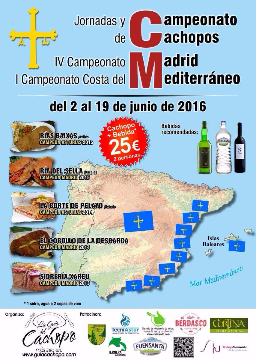 del_guia's tweet photo. ÚLTIMAS PLAZAS PARA INSCRIPCIÓN DE RESTAURANTES.
Info  617 645 893 
https://t.co/fqFIJsfTZl https://t.co/tX44bxHJNm