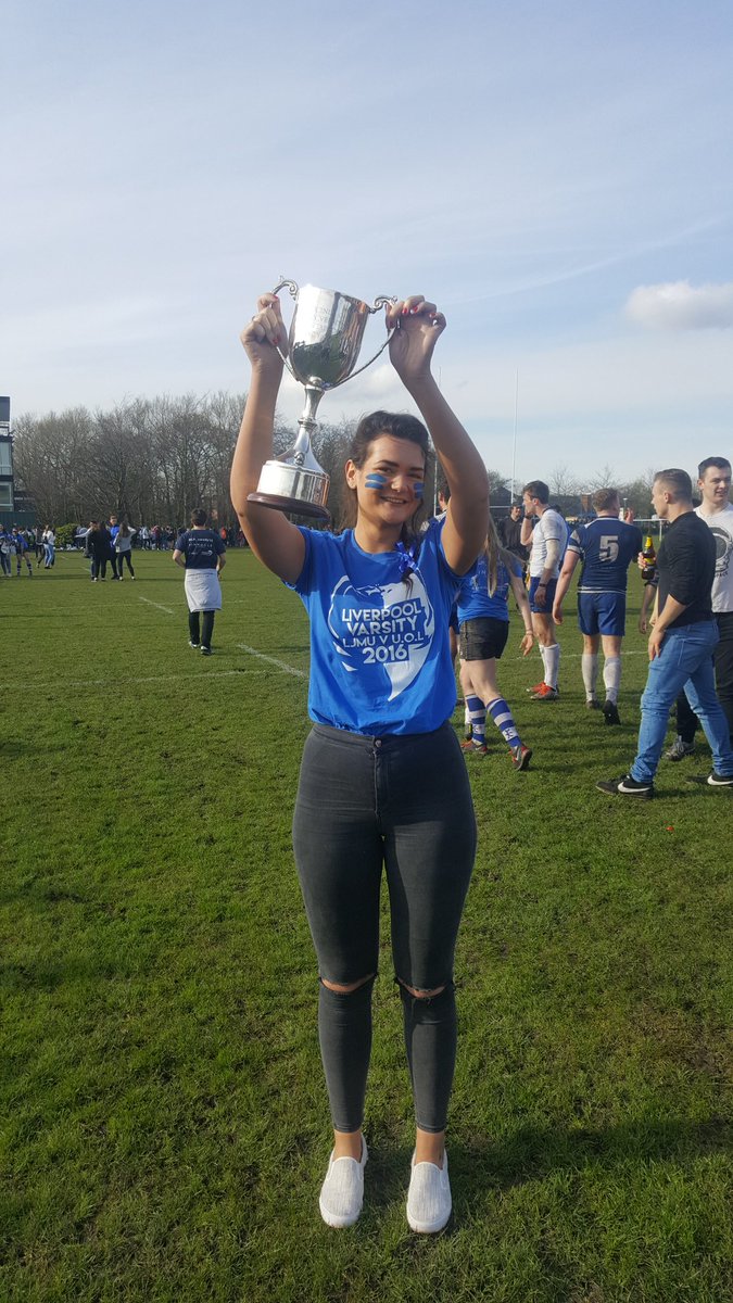 SportLiverpool's tweet photo. The winner of Varsity is....

UNIVERSITY OF LIVERPOOL!! Well done to all @livuni teams today, enjoy tonight! https://t.co/53rw6g7eiy