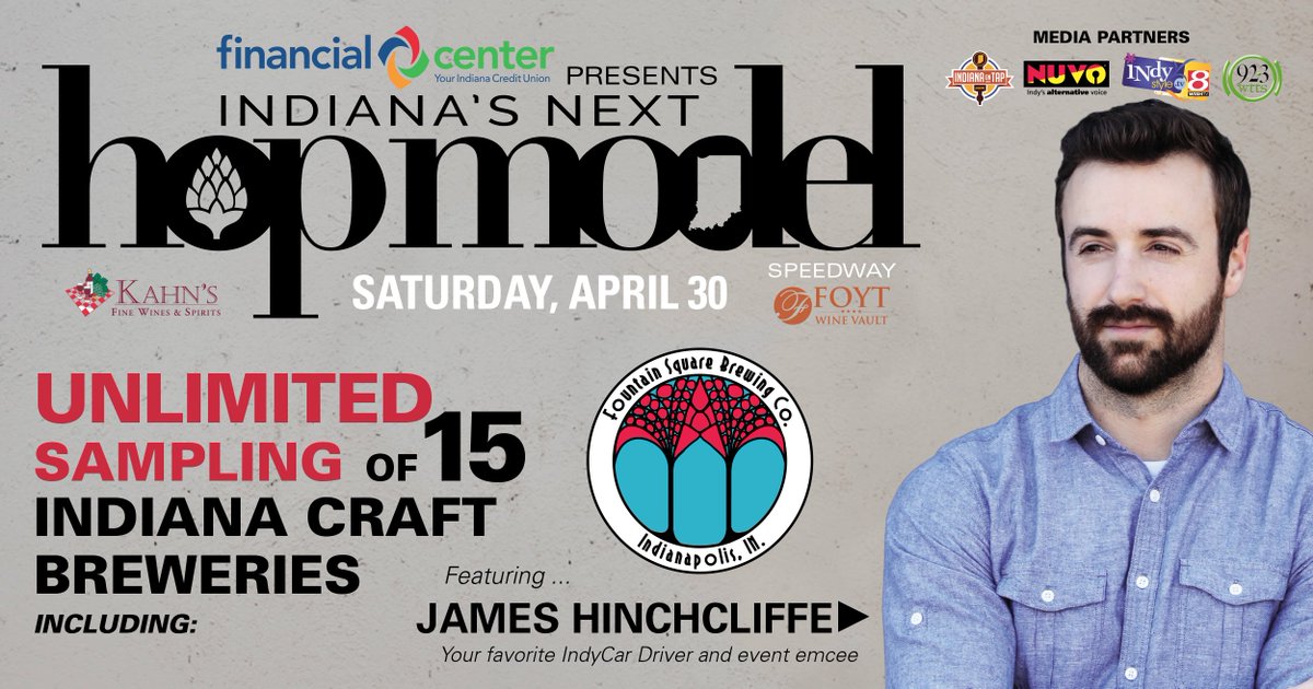 FountainSqrBrew's tweet image. Still need your tickets for #NextHopModel - You&apos;re in luck! Use code - FSBC5 to purchase buff.ly/20z6yDN