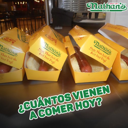 NathansMexico's tweet photo. La mitad de semana sabe mejor con los amigos, ¡Ven a #nathans! https://t.co/yhpDCPJM4c
