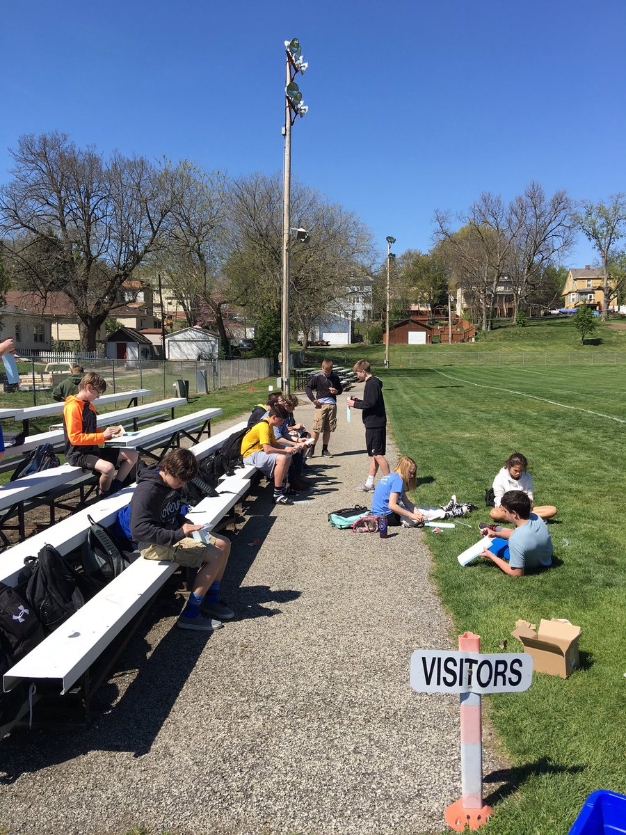 danielmccamy's tweet photo. Sanding and shaping airfoils in beautiful weather. PLTW Flight and Space #pltw #pltwmissouri #bodeshare https://t.co/7a0f8ZPioG