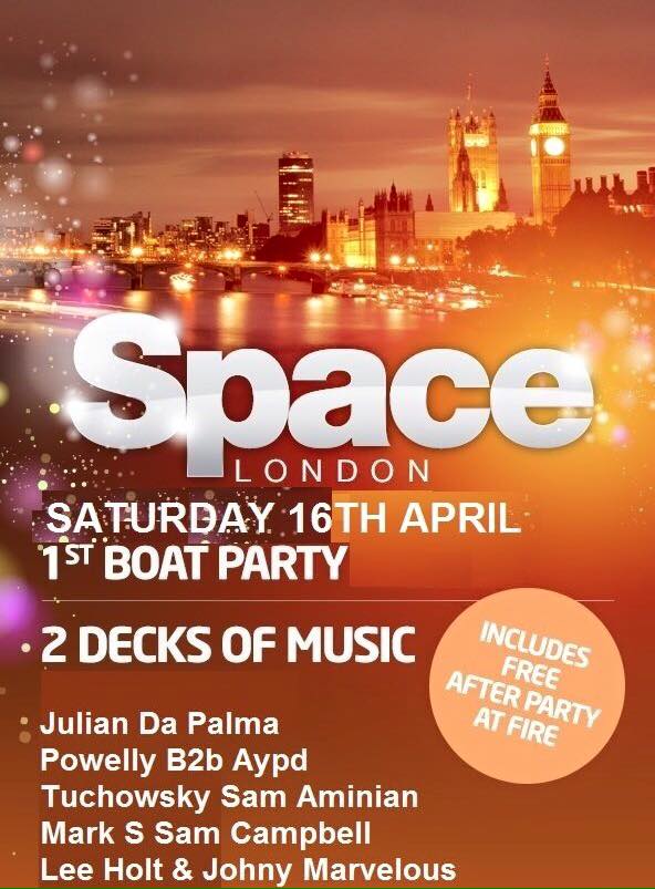 London #BoatParty! This Saturday we departing from #Westminster Pier
Join Us! residentadvisor.net/event.aspx?802…
#London #Music