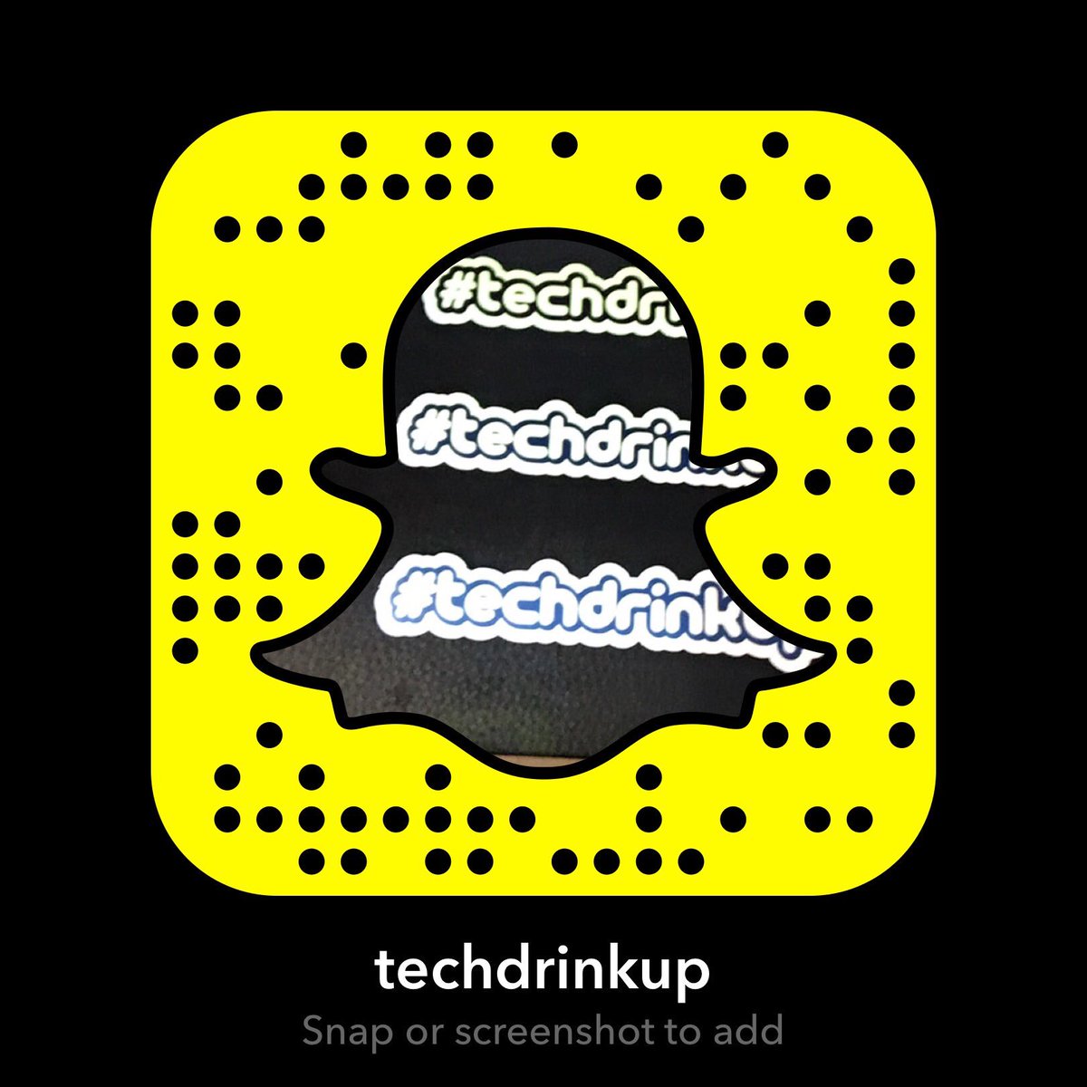 #techdrinkup tweet media