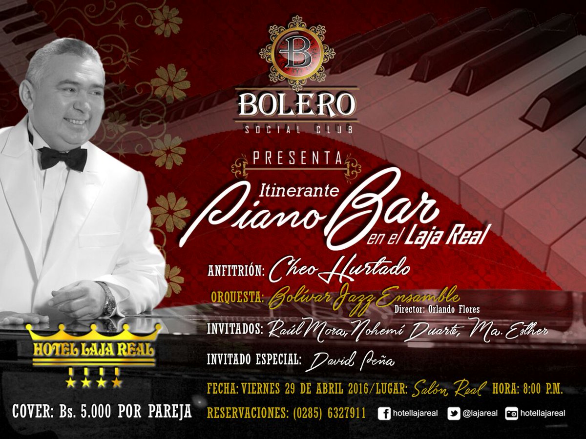¡Invitación del <a href="/hotellajareal/">Hotel Laja Real</a>!  #MiercolesDeGanarSeguidores #CiudadBolivar  #21Abril