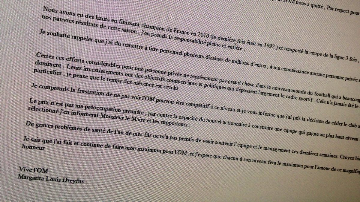 Philippe Auclair On Twitter Olympique De Marseille For Sale Previous Owners Might Not Have Been Careful Still Https T Co A3sbsyhna5