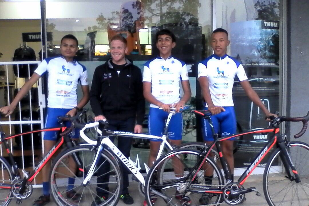 New bikes for Academy team,thanks <a href="/vickusboshoff/">vickus boshoff</a> #coimbrageorge and @kachelhoffer for bike setup #investinyouthwork
