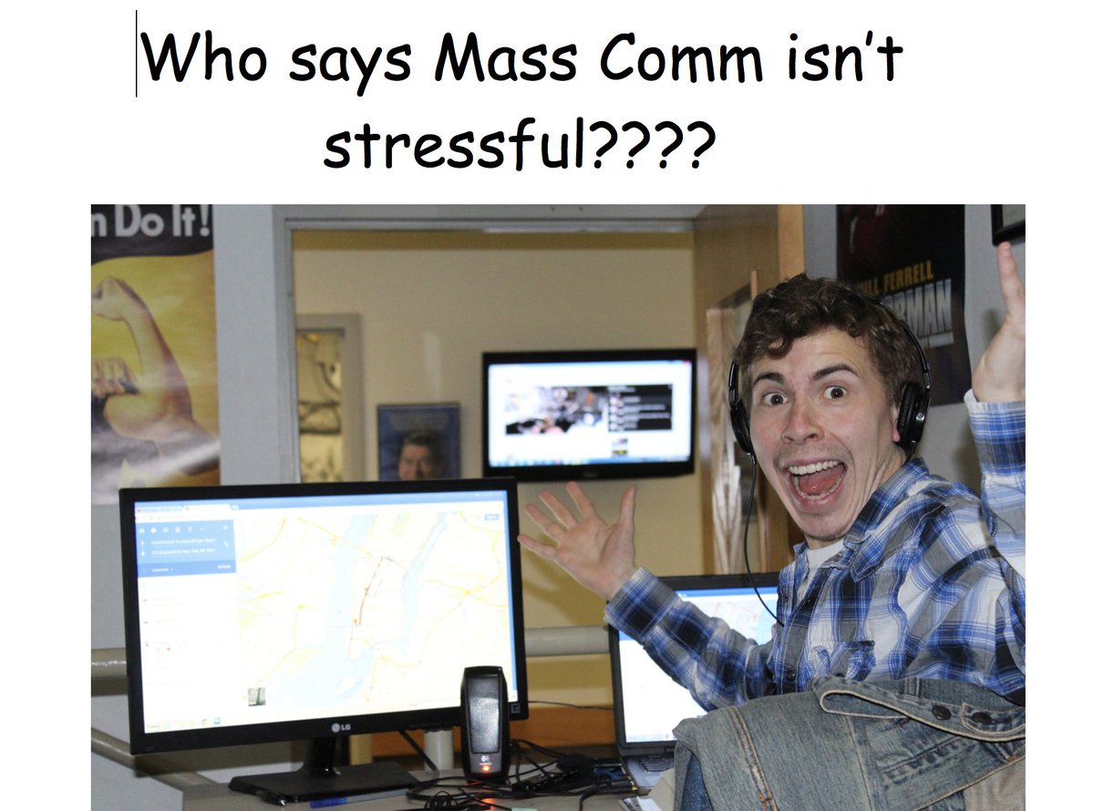 IonaMSCDept's tweet image. #Finalprojects #editing #documentaries #masscommstress