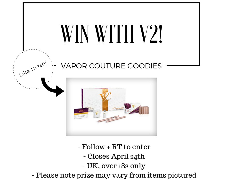Follow + RT to enter to #win some #vaping goodies this #WinItWednesday. #Vapers, don't miss out!
