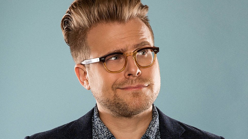 nerdist's tweet photo. .@AdamConover (ADAM RUINS EVERYTHING) doesn't ruin You Made It Weird! @peteholmes https://t.co/REomdMM5pj https://t.co/qkPp1i2Q9y