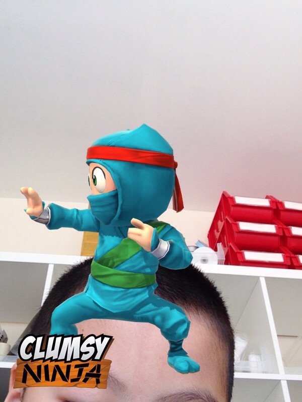 DisplayMaker's tweet image. Check out my photo of #ClumsyNinja for iPad! Try it for FREE! nmgam.es/cn-tpht